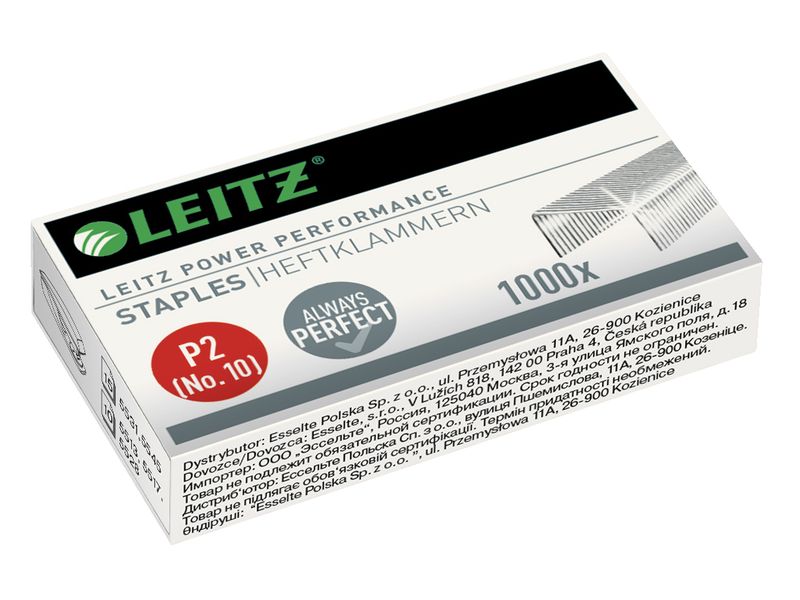Heftklammern LEITZ Nr. 10, verzinkt
