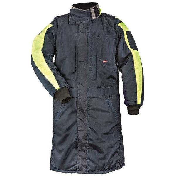 Tiefkühlmantel Fortdress X240 Freezline, marine/leuchtgelb, Grösse L