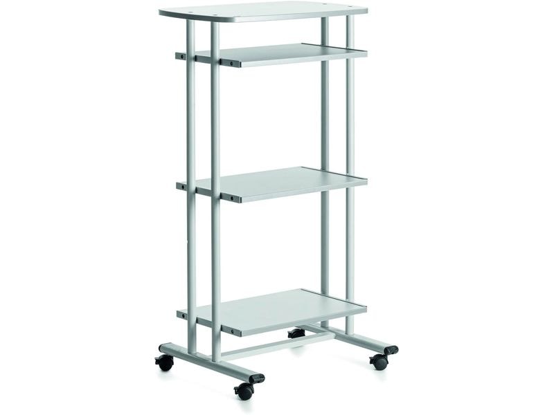 Rocada Computertisch 68 x 53 x 126 cm, Grau