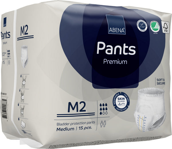 Abena Pants M2, blau