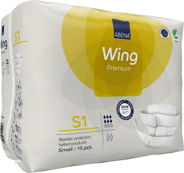 Abena Wing S1, gelb