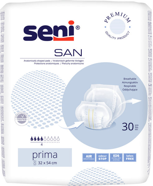 Seni San Prima, blau, 30 Stück – Einzelpackung