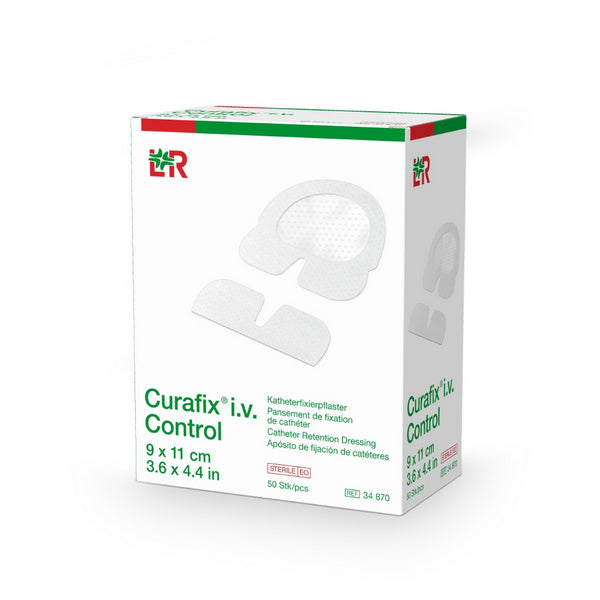 Curafix i.v. Control Kanülenfixierung steril – 50 Stück