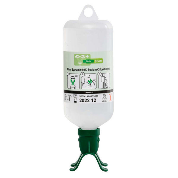 Plum Augenspülung NaCl 0,9% 1000 ml – 6 Stück
