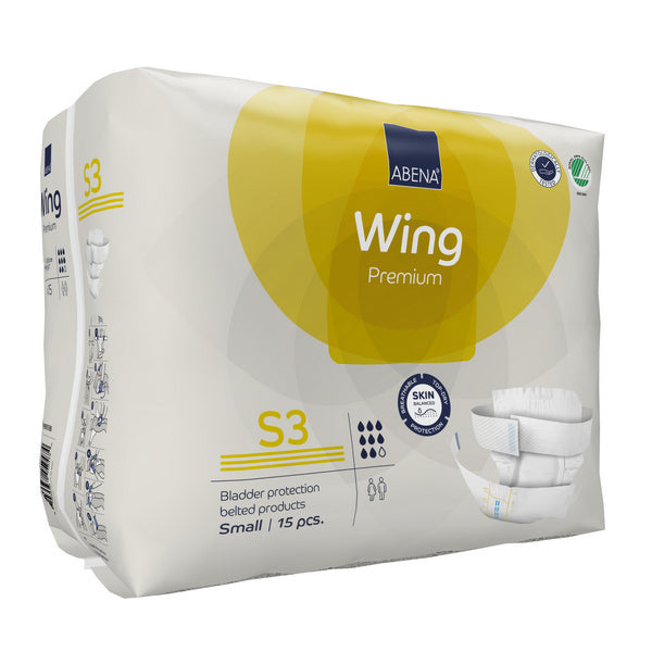 Abena Wing S3, gelb