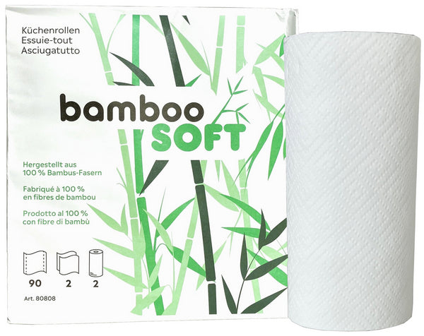 Küchenrollen Bamboo SOFT 2-lagig – 40 Rollen