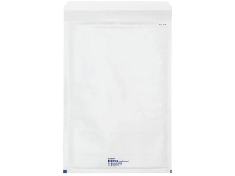 Luftpolstertasche BRIEGER, 210 × 260 mm, weiss