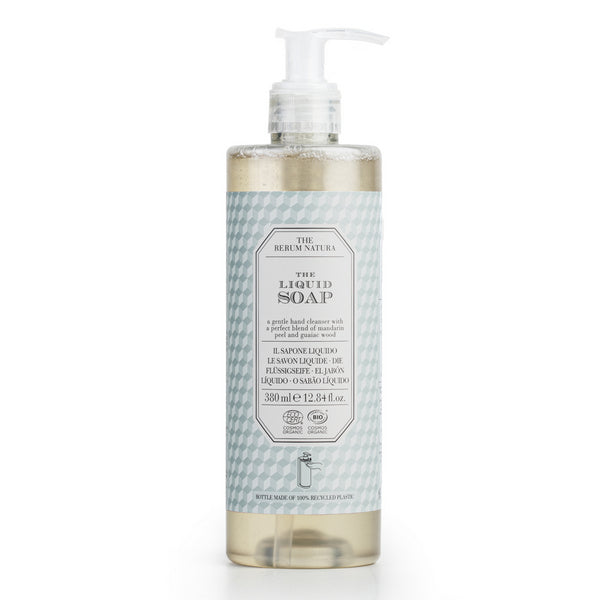 Flüssigseife The Rerum Natura, Pumpflasche nachfüllbar 380 ml – 18 Stück