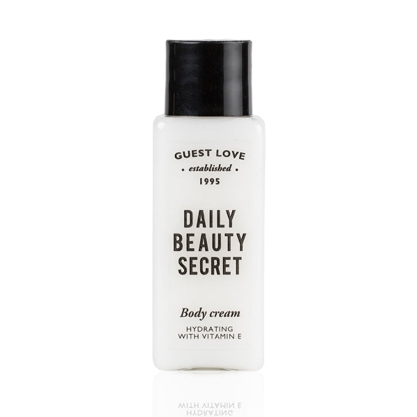 Körpercreme GUEST LOVE, Flacon 35 ml – 240 Stück