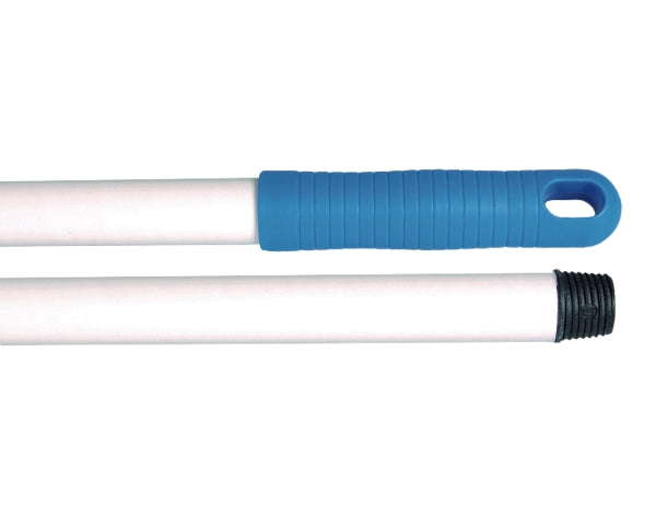 Hygiene Glasfaserstiel, 150 cm, Griff blau – 1 Stück