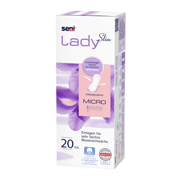 Seni Lady Slim Micro, 240 Stück – 1 Karton (12 × 20)