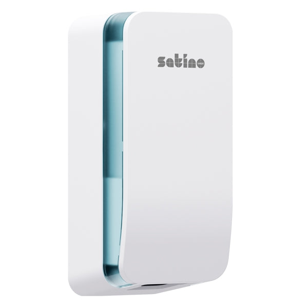 Satino Hyginity Clean&Care 1000 Seifenspender mit Sensor – SF1 System, Kunststoff, weiss – 1 Stück
