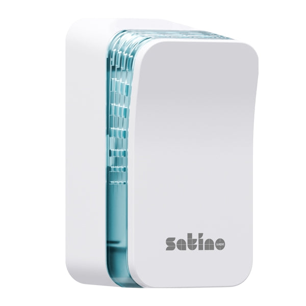 Satino Spender Lufterfrischer Eco – AR1 System, Kunststoff, weiss – 1 Stück