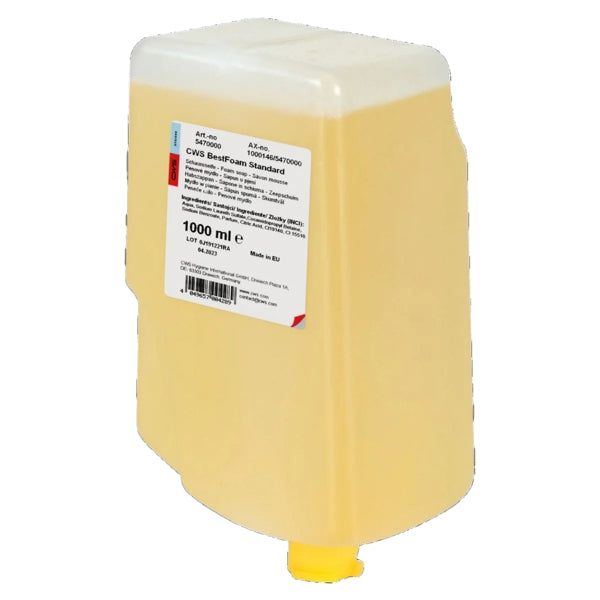 CWS Schaumseife Best Foam Standard, Zitrusduft, 1000 ml – 12 Flaschen