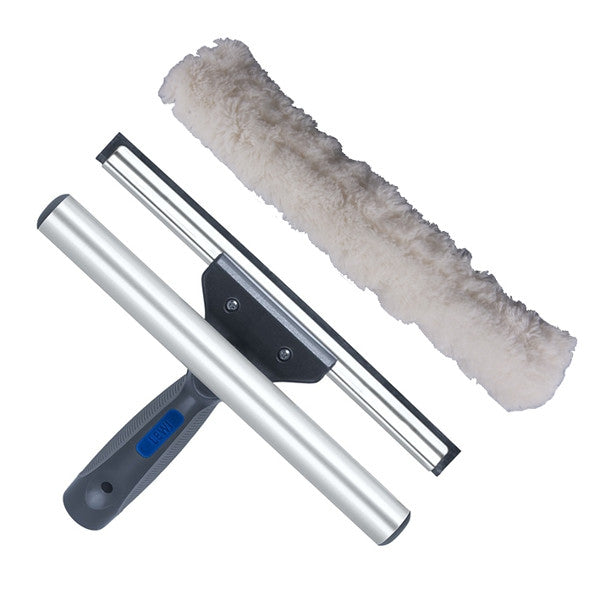 LEWI Bionic Duo Fensterreiniger 2-in-1, 45 cm