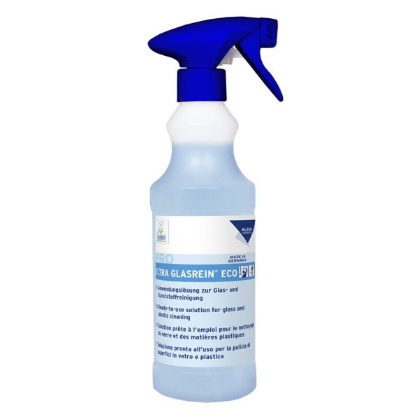 Kleen Purgatis ULTRA GLASREIN ECO Glasreiniger, 500 ml – 6 Flaschen