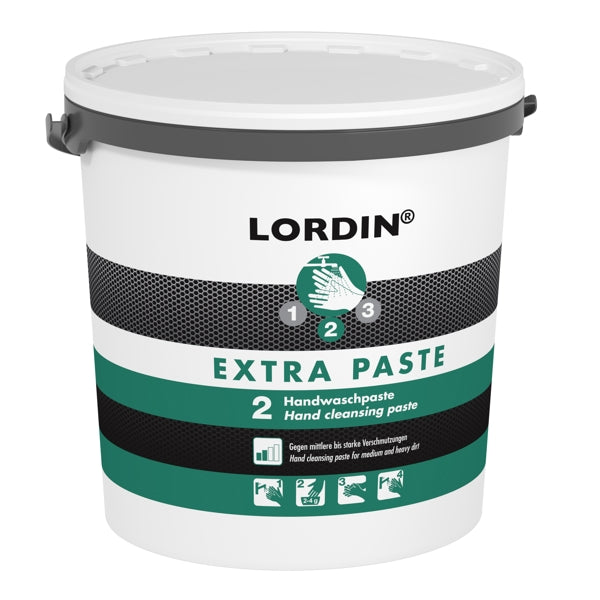 LORDIN Extra Handwaschpaste für starke Verschmutzung, 10 Liter Eimer – 1 Stück