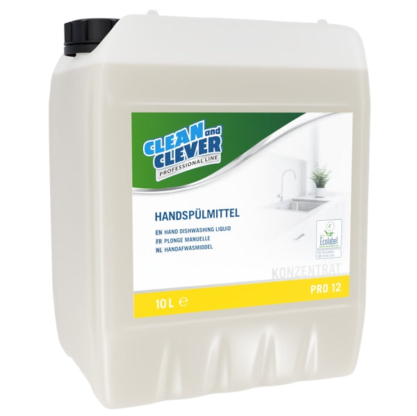 Handspülmittel CLEAN and CLEVER PRO 12, 10 Liter – 1 Bidon