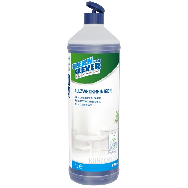 Allzweckreiniger CLEAN and CLEVER PRO 4, 1 Liter – 12 Flaschen