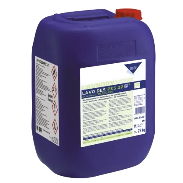 Kleen Purgatis LAVO DES PES32 Wäschedesinfektion, Konzentrat, 22 kg – 1 Bidon