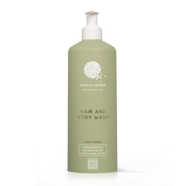 ECOVER für Hair & Body Wash Geneva Green, Hülle für Pumpflasche 370 ml – 20 Stück