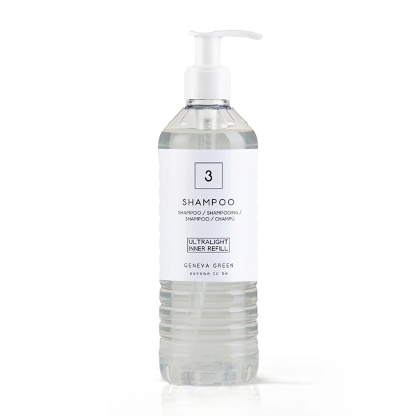 Shampoo Geneva Green, Pumpflasche für ECOVER 370 ml – 18 Flaschen
