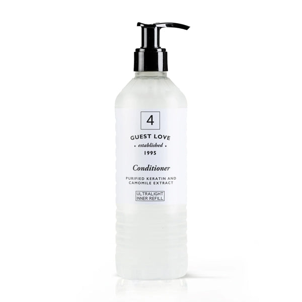 Conditioner GUEST LOVE, Pumpflasche für ECOVER 370 ml – 18 Flaschen