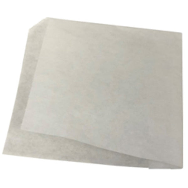 Kebab-Taschen weiss Kraftpapier 35 g/m² 14 × 14 cm – 1000 Stück