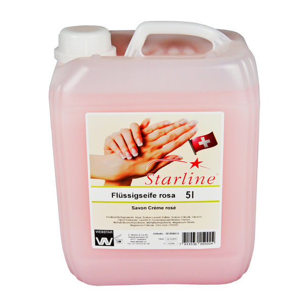 Flüssigseife Starline, rosa, pH-neutral, 5 Liter