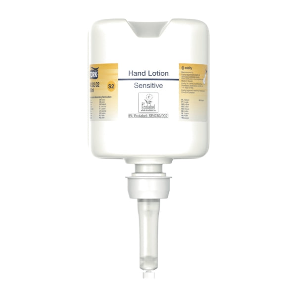 Handlotion Tork Premium Sensitive – S2 System, unparfümiert, weiss, pH-neutral, 475 ml