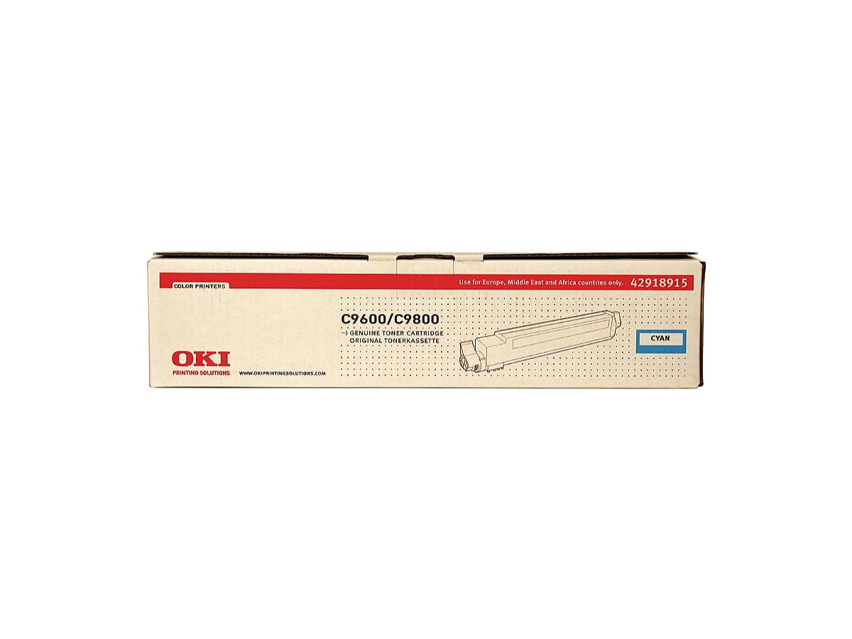 OKI C9600 Original Toner, Cyan