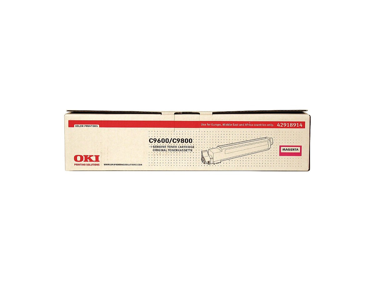 OKI C9600 Original Toner, Magenta
