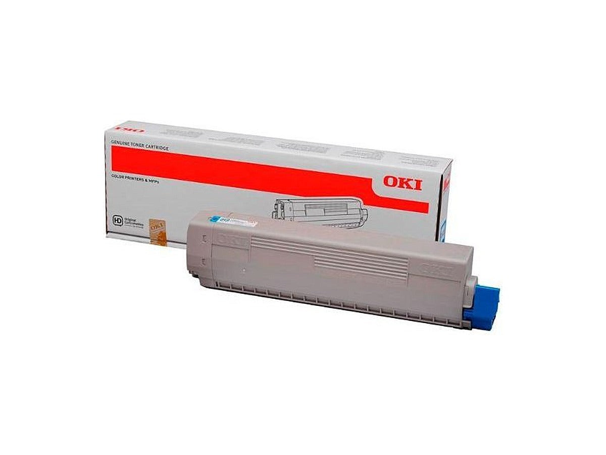 OKI C822 Original Toner, Cyan
