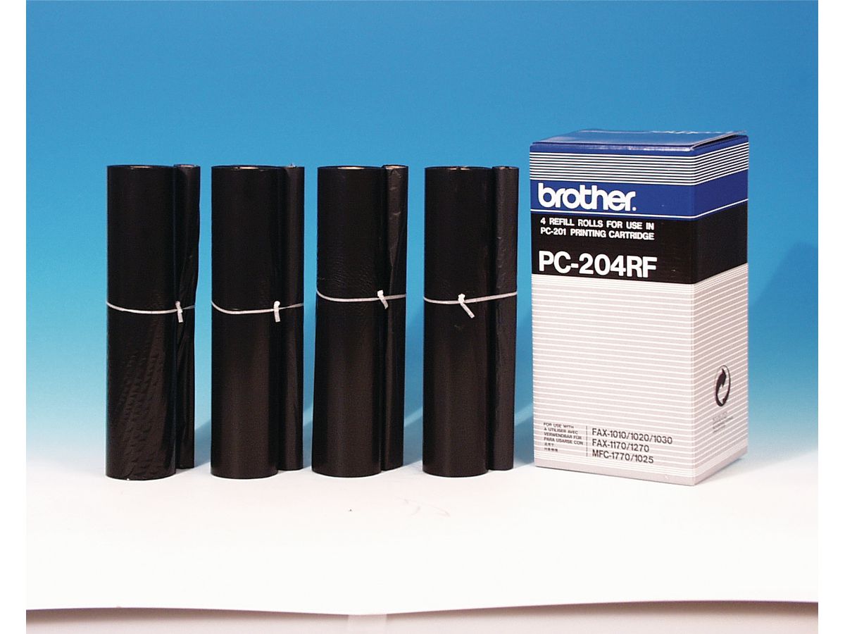 BROTHER Refill Filmrollen PC-204RF Fax-1010 4 Rollen