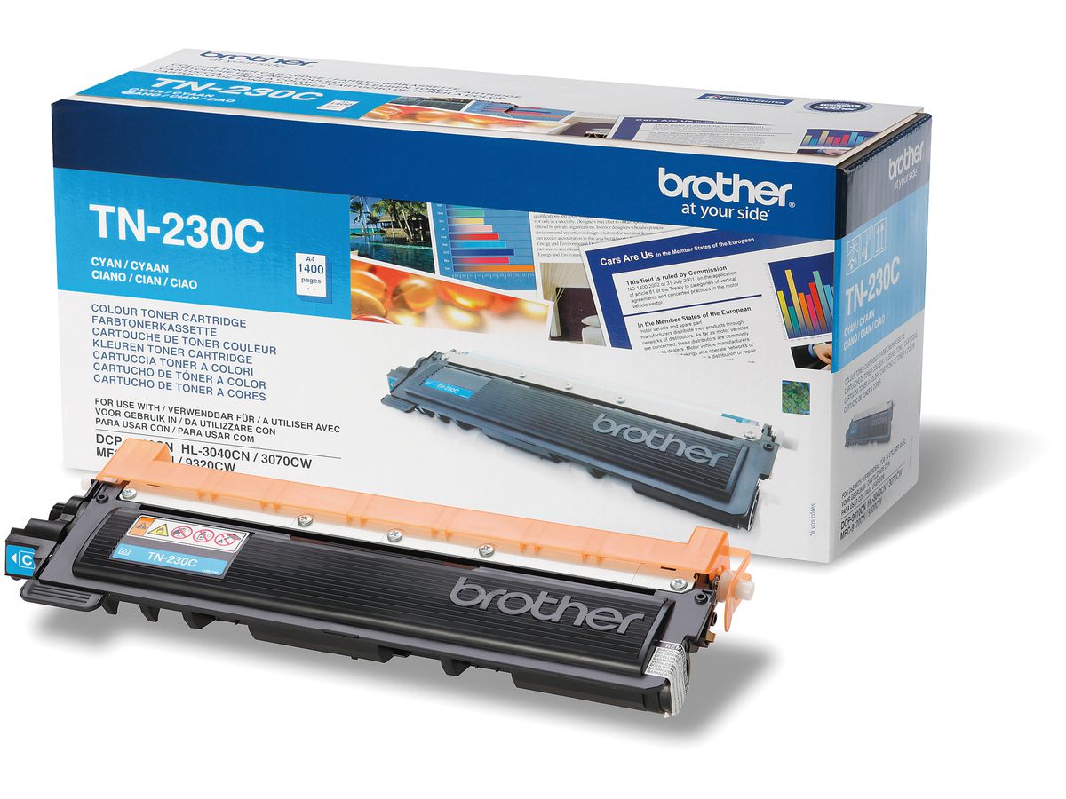 BROTHER TN-230 Original Toner, Cyan