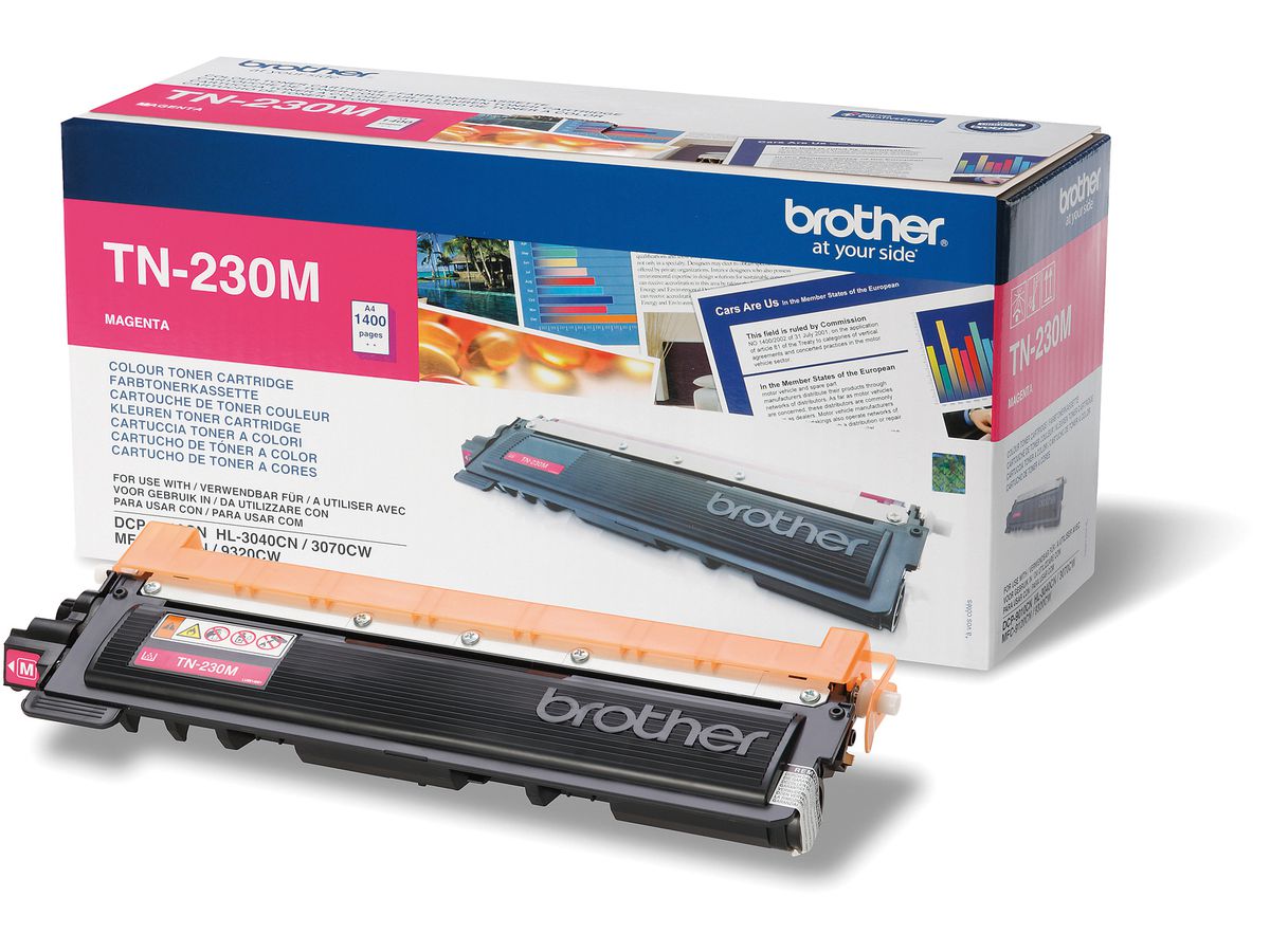 BROTHER TN-230 Original Toner, Magenta