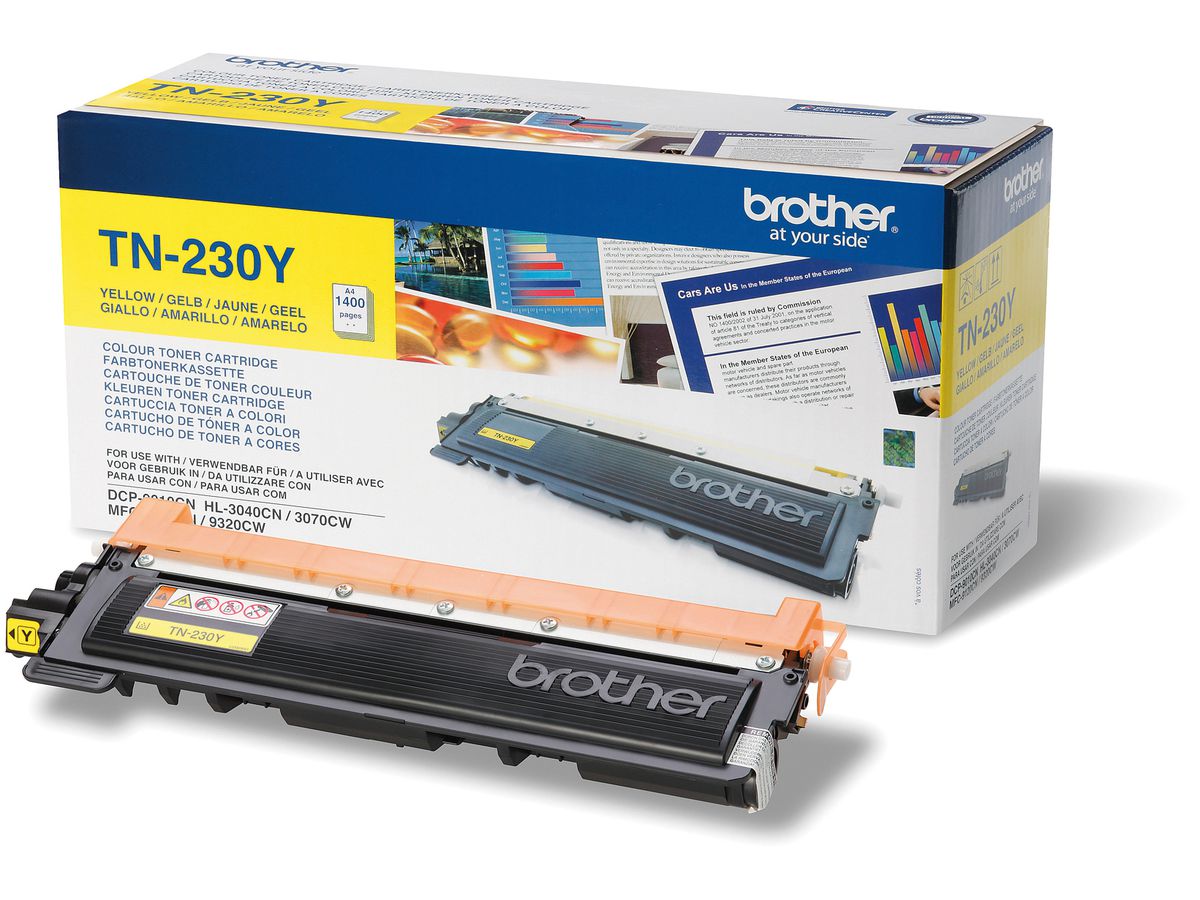 BROTHER TN-230 Original Toner, Gelb