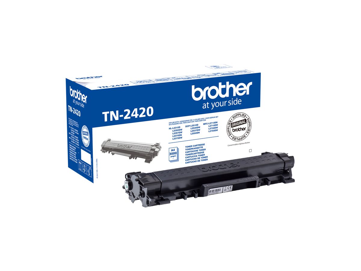 BROTHER Toner-Modul HY schwarz TN-2420 HL-L2350/2370 3000 Seiten