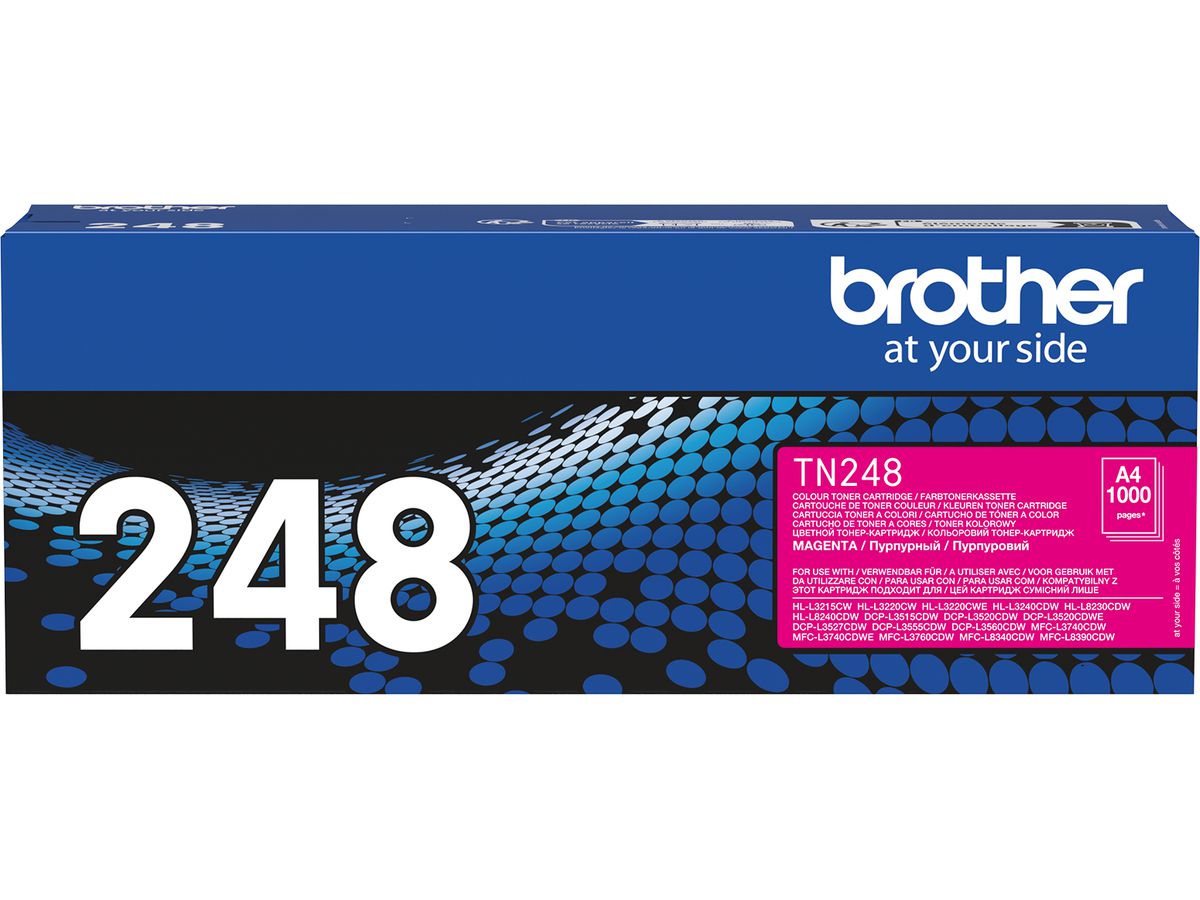 BROTHER TN-248 Original Toner, Magenta