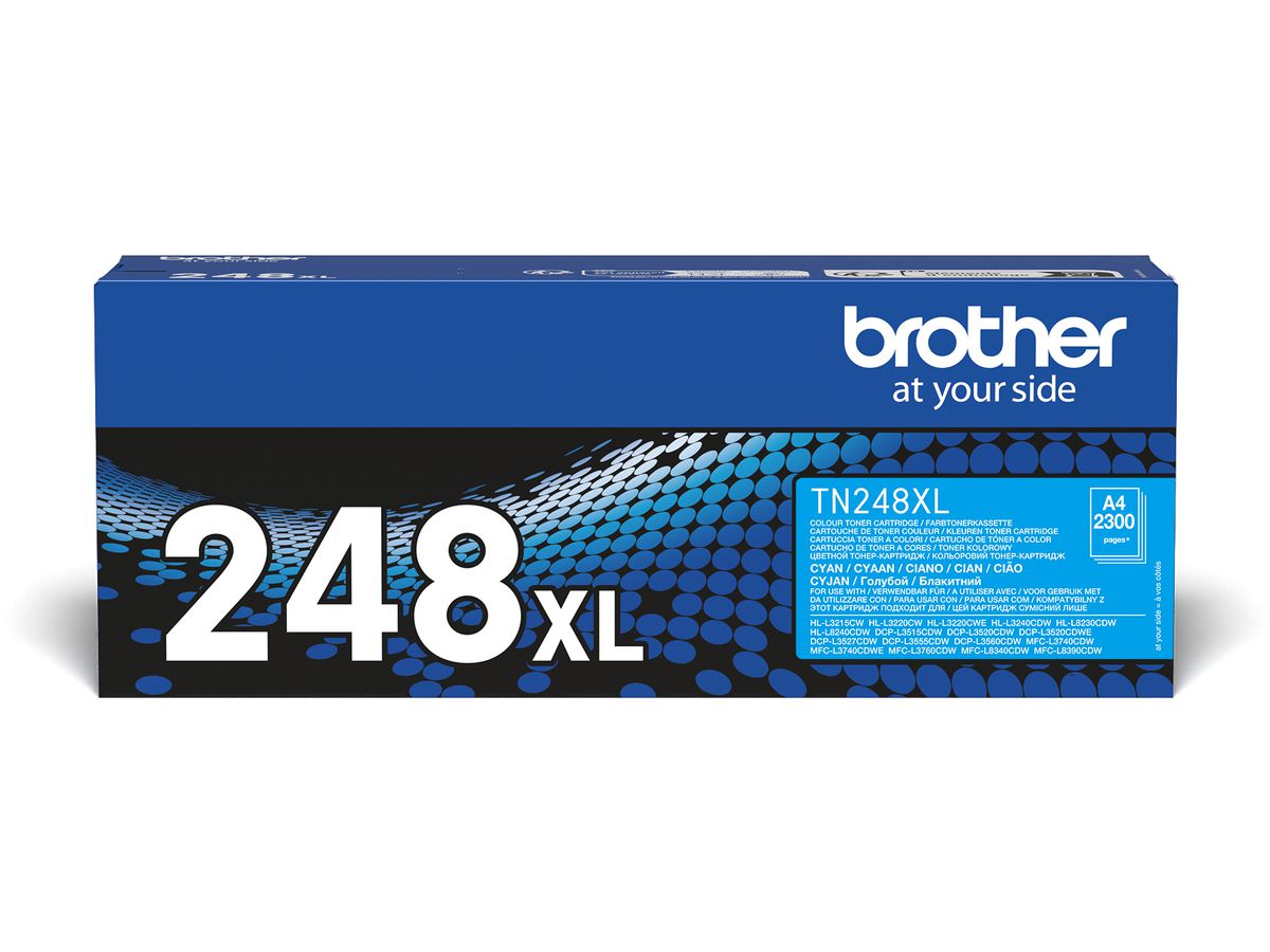 BROTHER TN-248XL Original Toner, Cyan