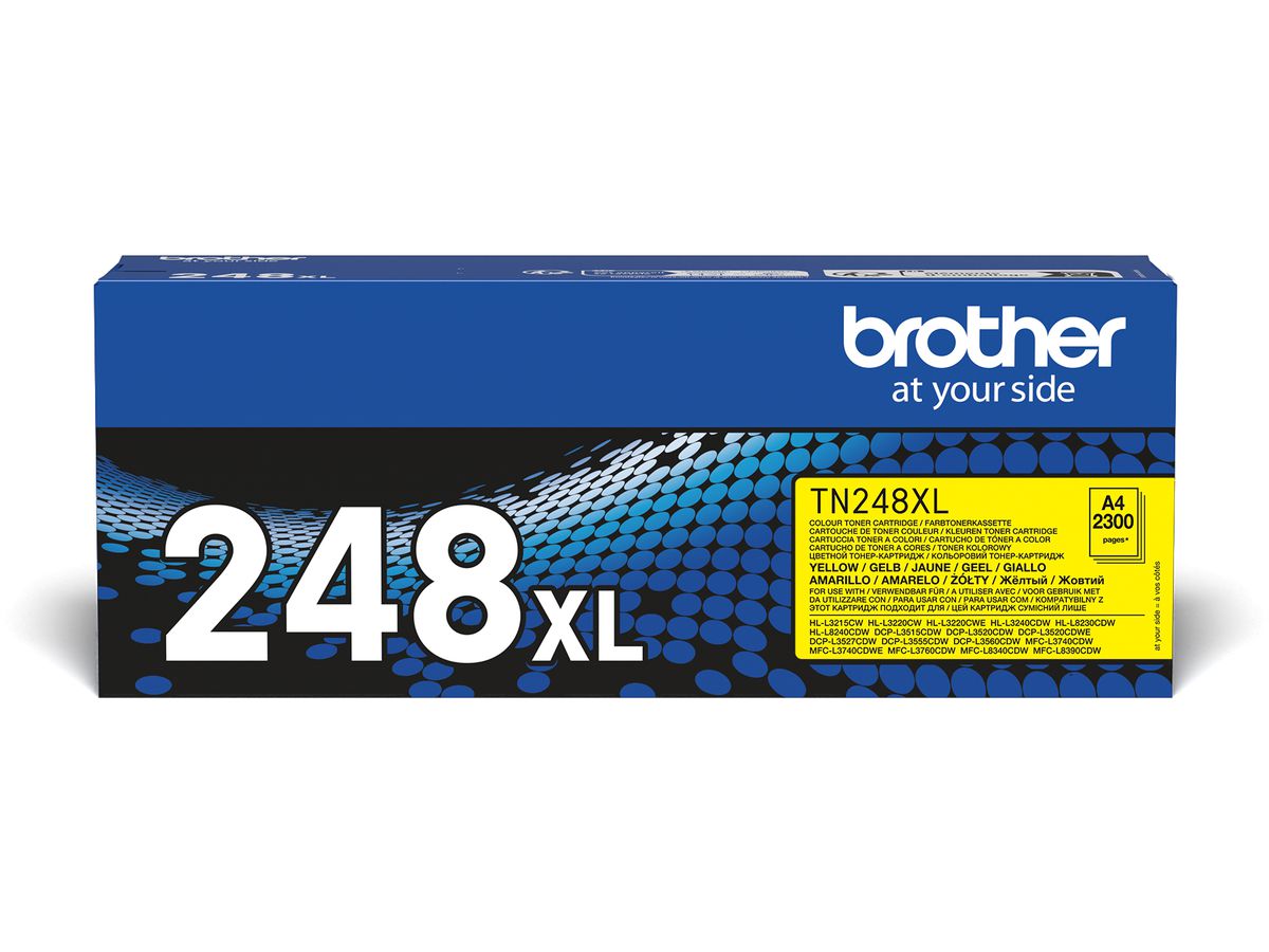 BROTHER TN-248XL Original Toner, Gelb