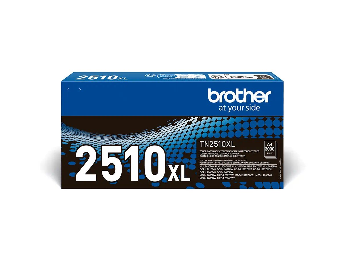 BROTHER Toner HY schwarz TN-2510XL HL-L2400/L-2445 3000 Seiten