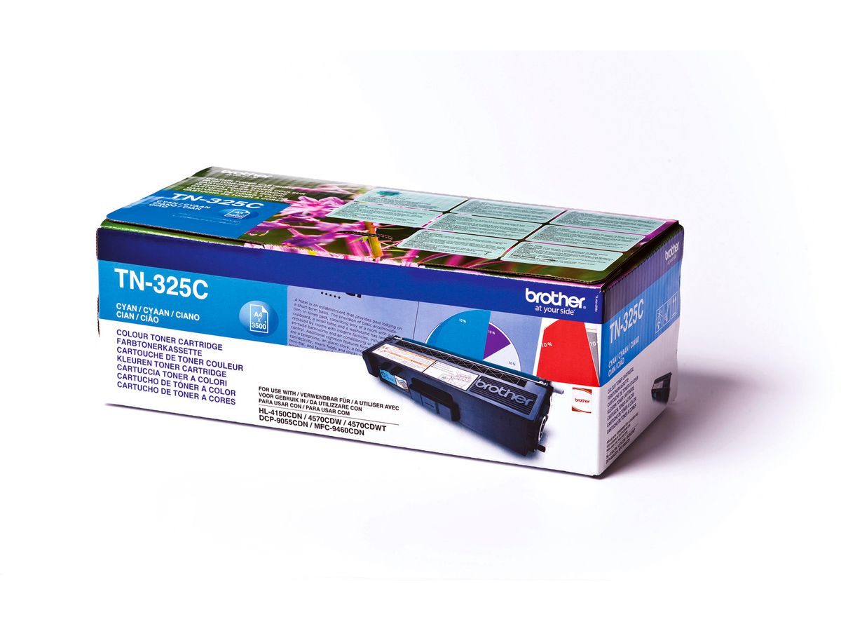 BROTHER TN-325 Original Toner, Cyan