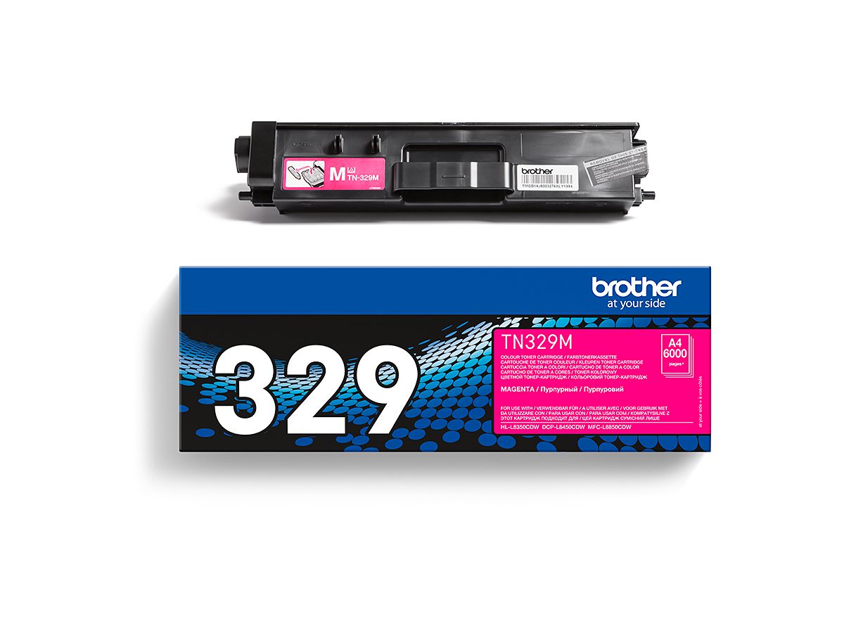 BROTHER TN-329 Original Toner, Magenta