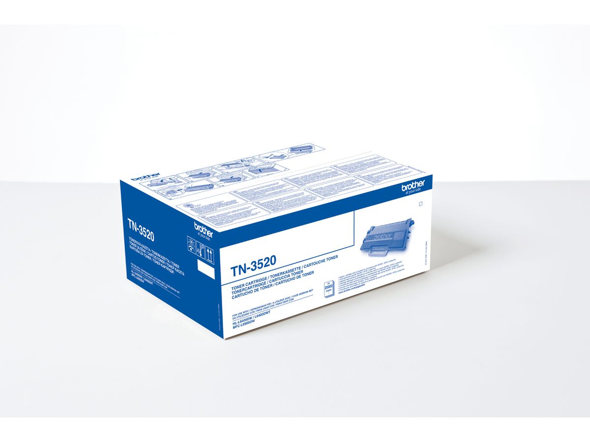 BROTHER Toner schwarz TN-3520 HL-L6400DW 20'000 Seiten