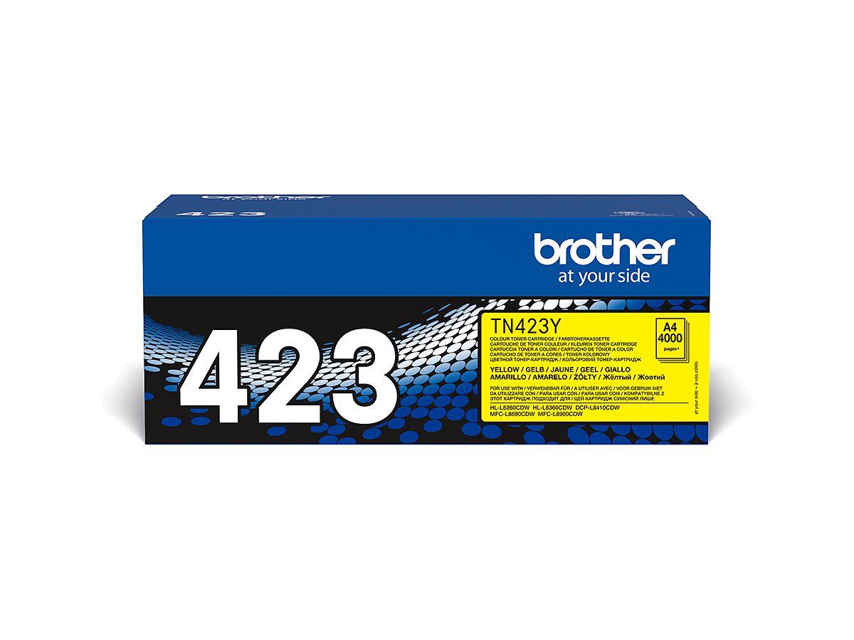 BROTHER TN-423 Original Toner, Gelb