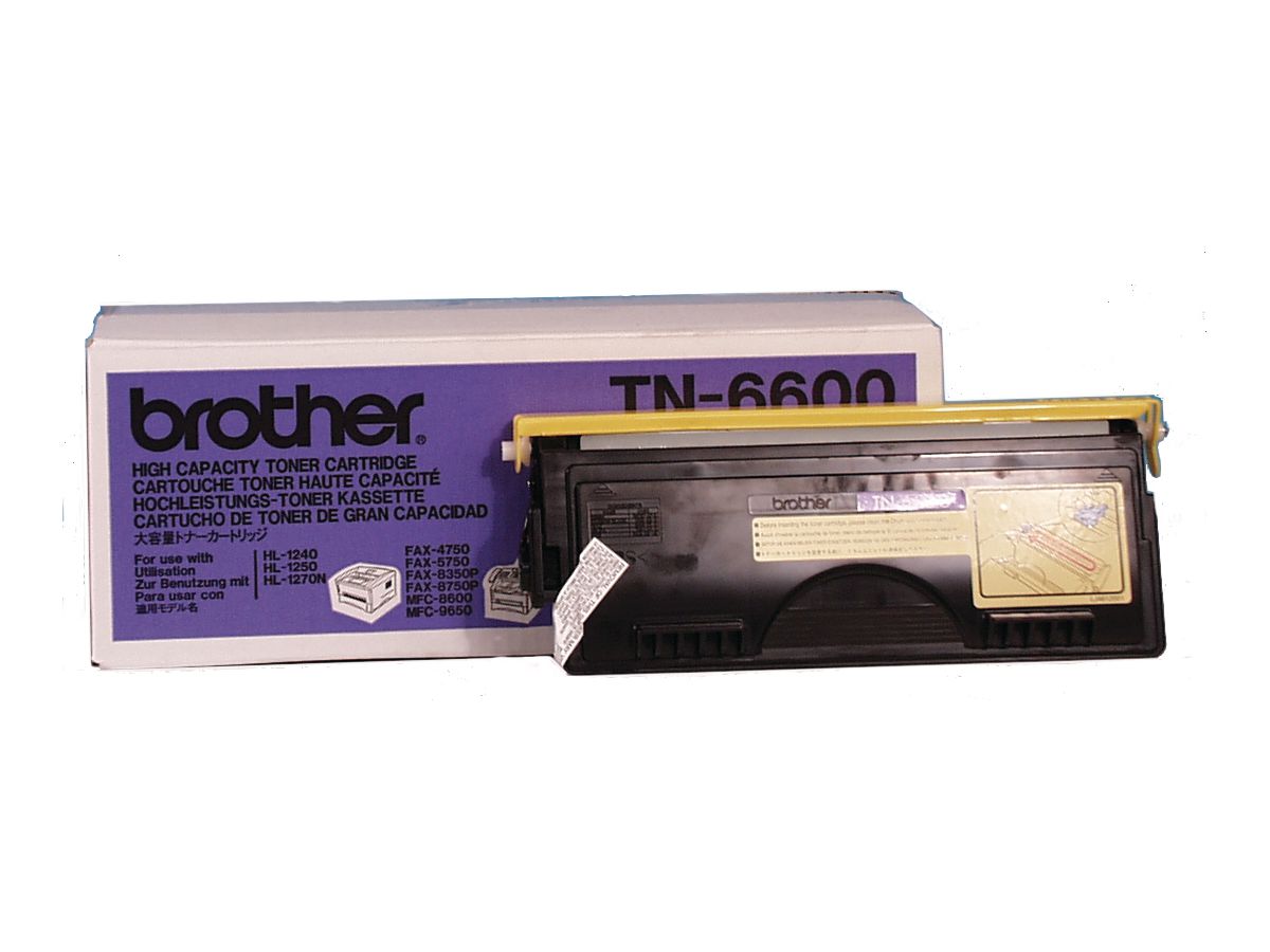 BROTHER Toner-Modul HY schwarz TN-6600 HL-1240/1250/1270N 6000 Seiten