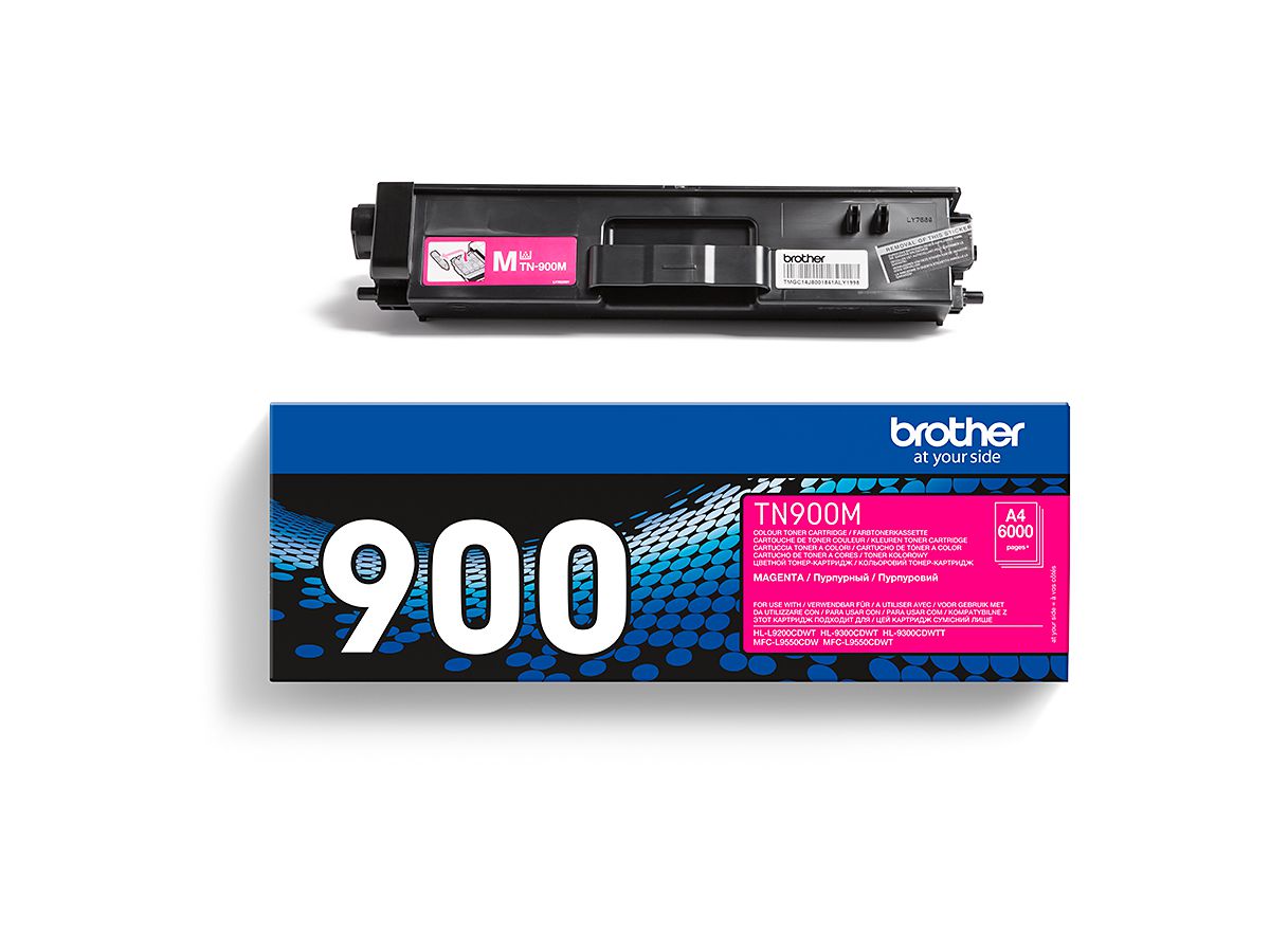 BROTHER TN-900 Original Toner, Magenta