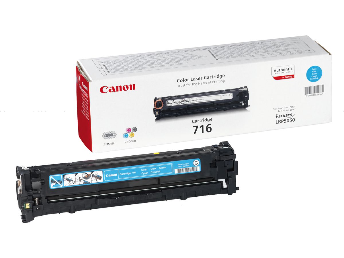 CANON Cartridge 716 Original Toner, Cyan
