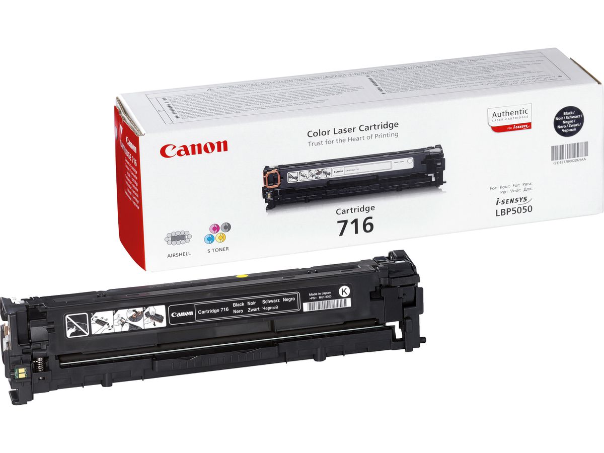 CANON Cartridge 716 Original Toner, Schwarz